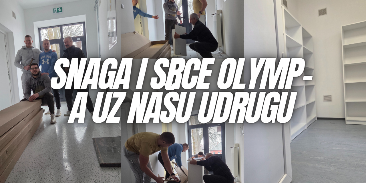 Snaga i srce OLYMP-a uz našu udrugu